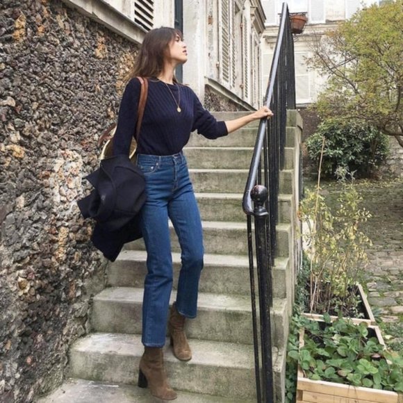 ROUJE Sabina Jeans Straight Leg Rouje Paris Denim EU 36 / 26 - 27 - Picture 3 of 14